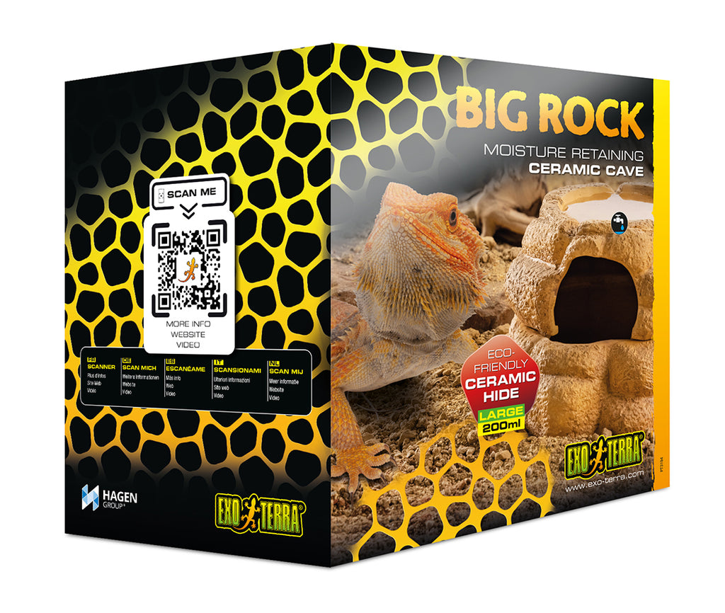 Exo Terro Big Rock - Schuilplaats met Deksel L