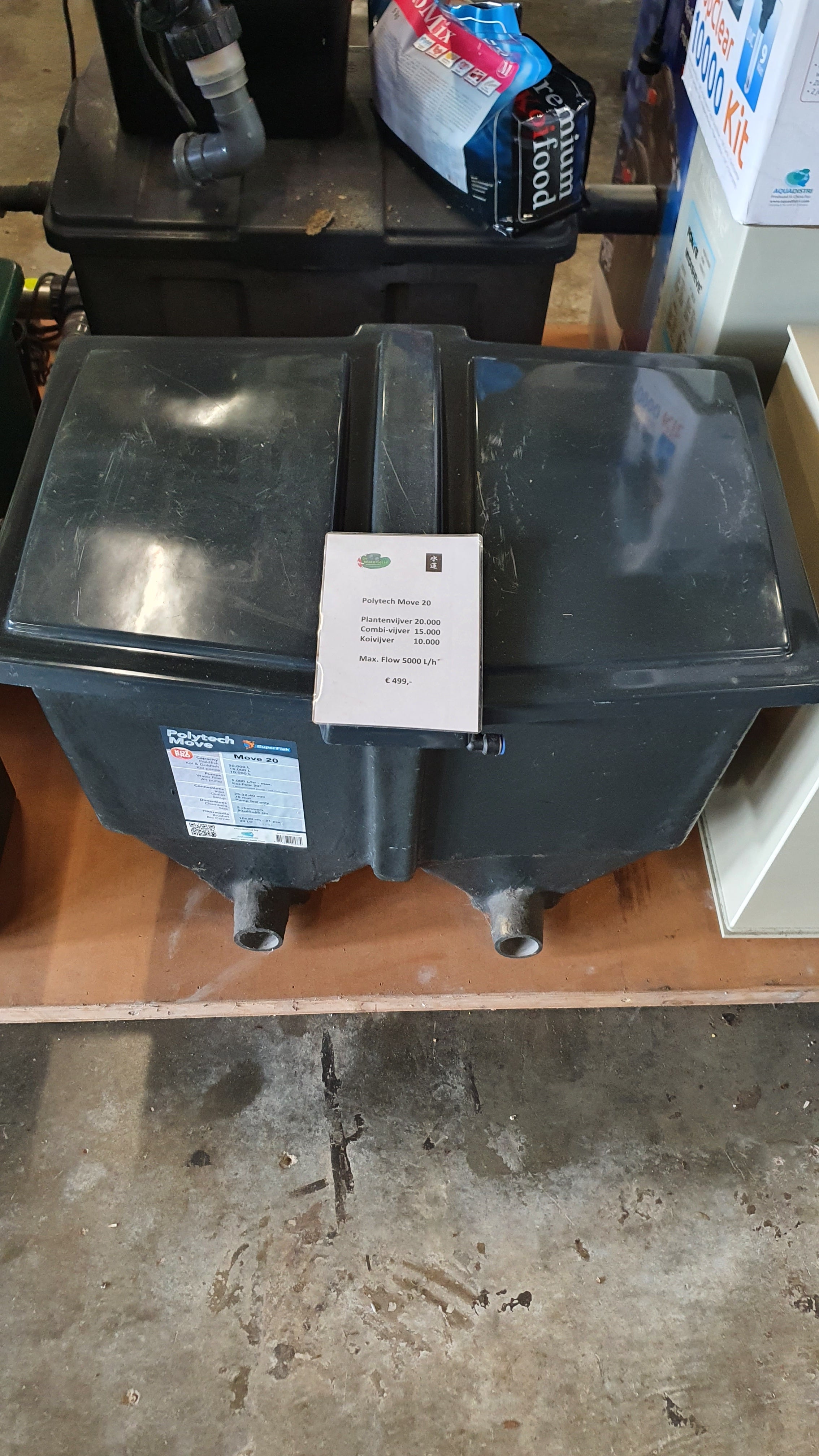 SuperFish Polytech Move 20 (lichte schade deksel)