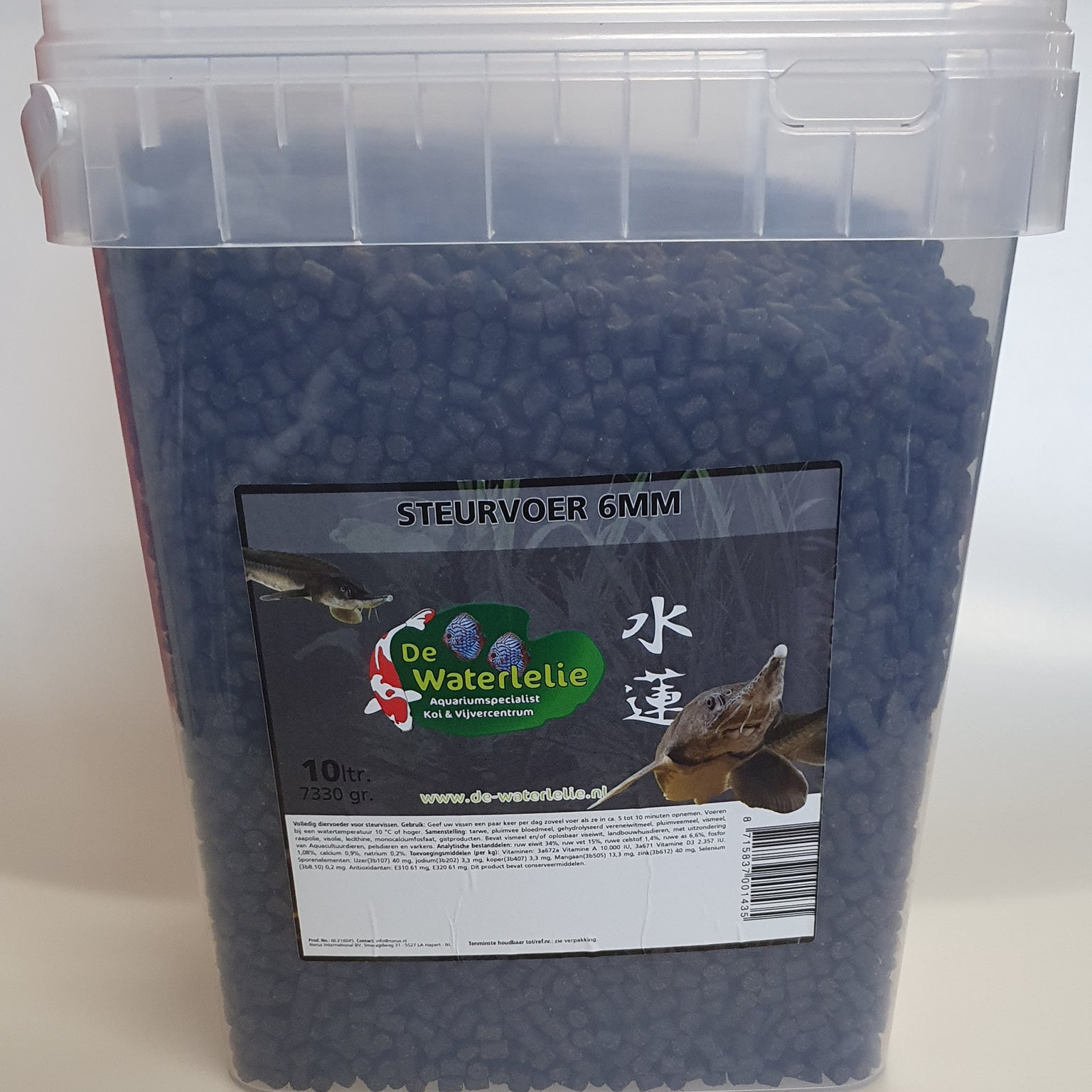 Steurvoer 6mm - 10L