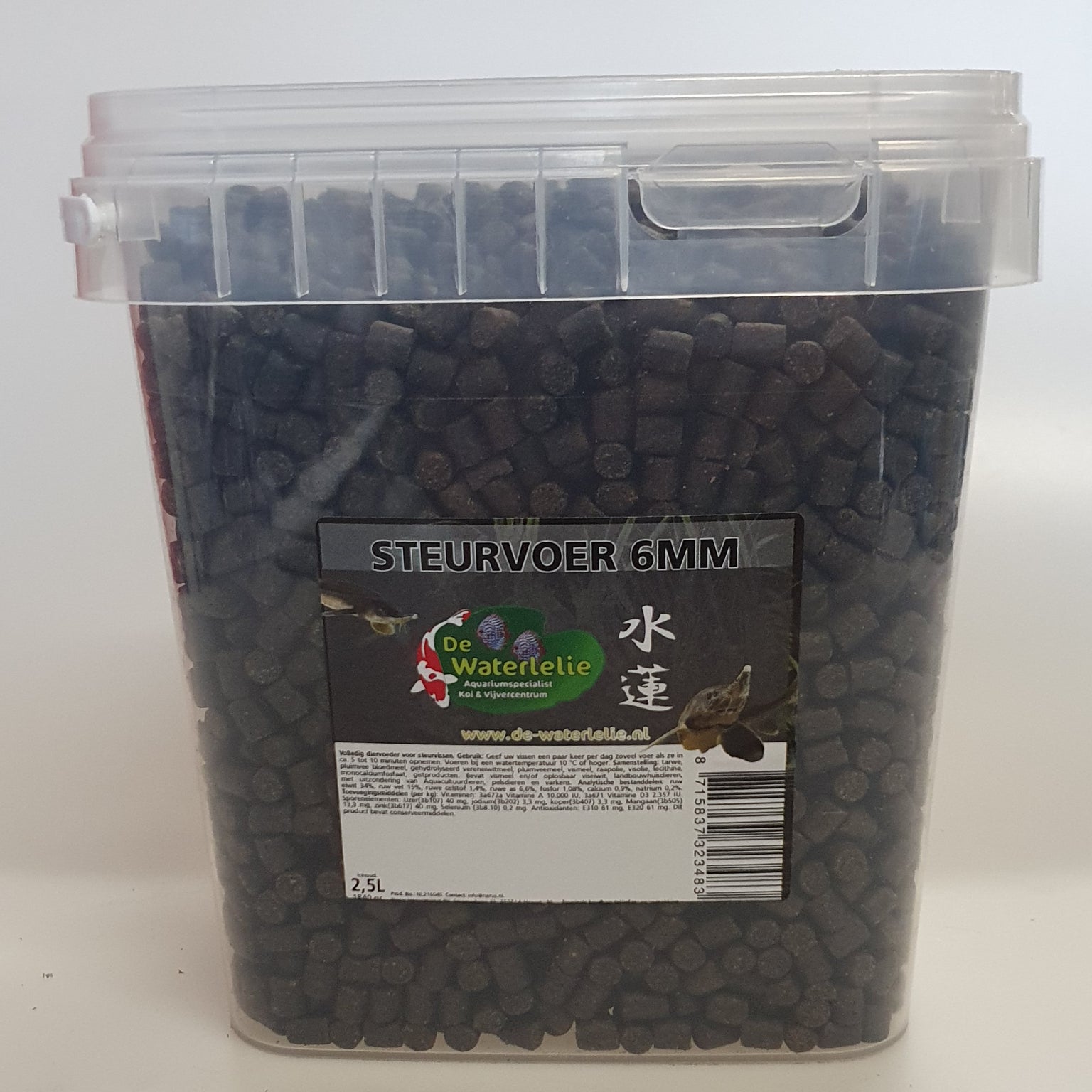 Steurvoer 6mm - 2,5L