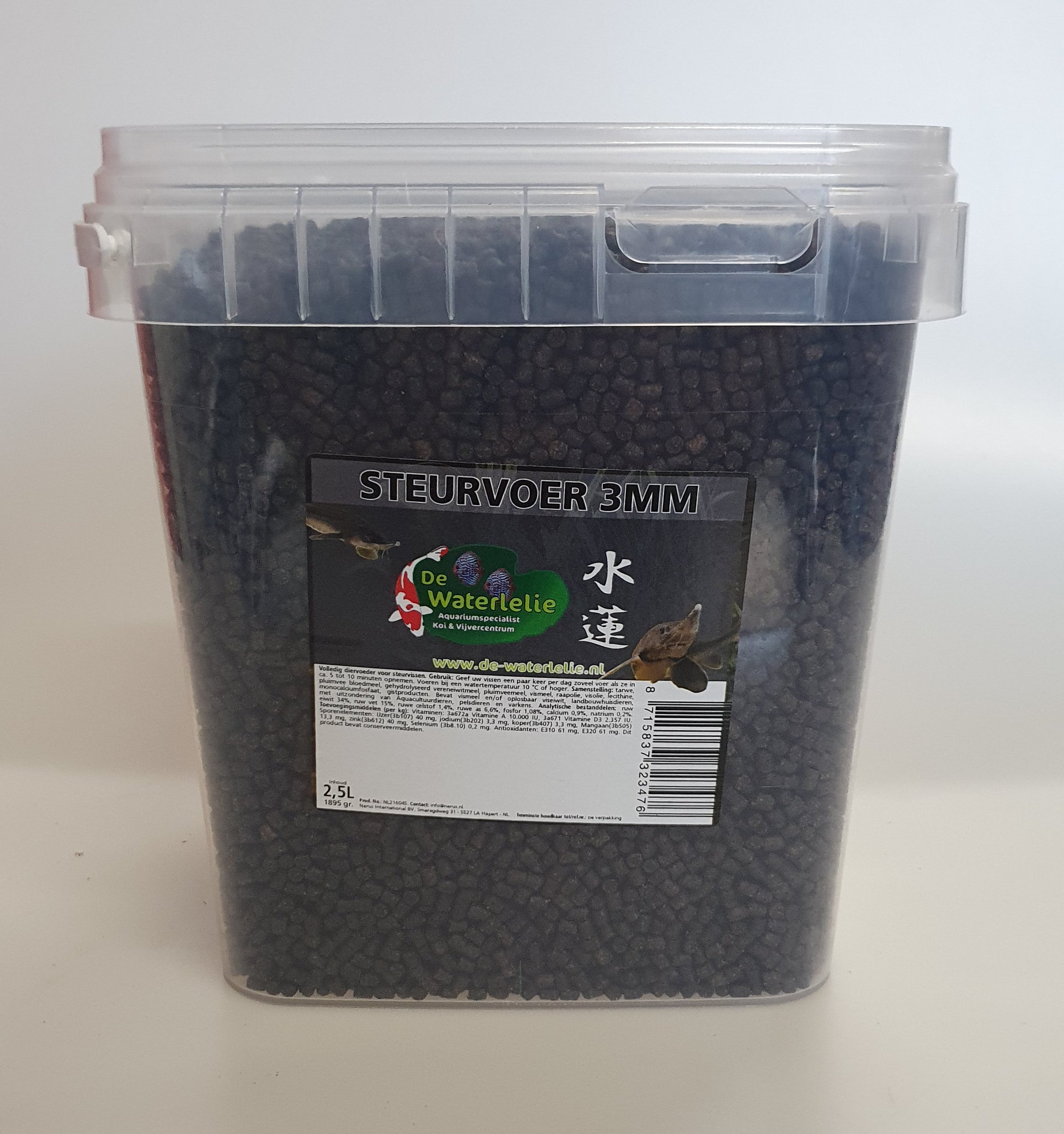 Steurvoer 3mm - 2,5L