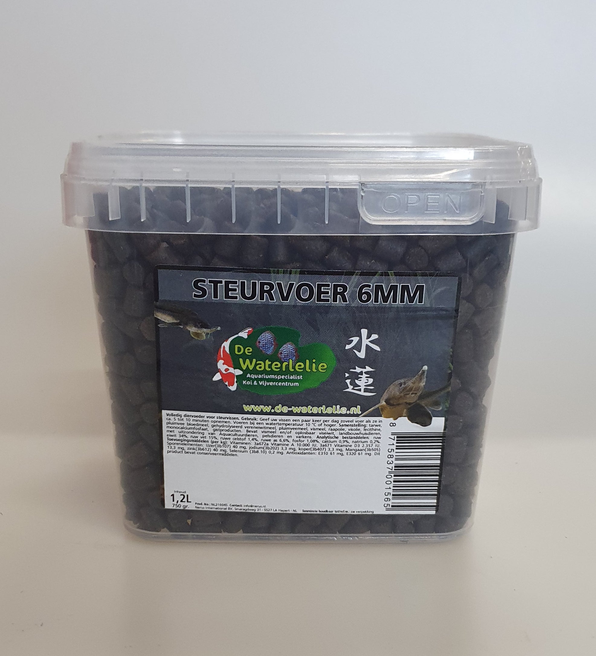 Steurvoer 6mm - 1,2L