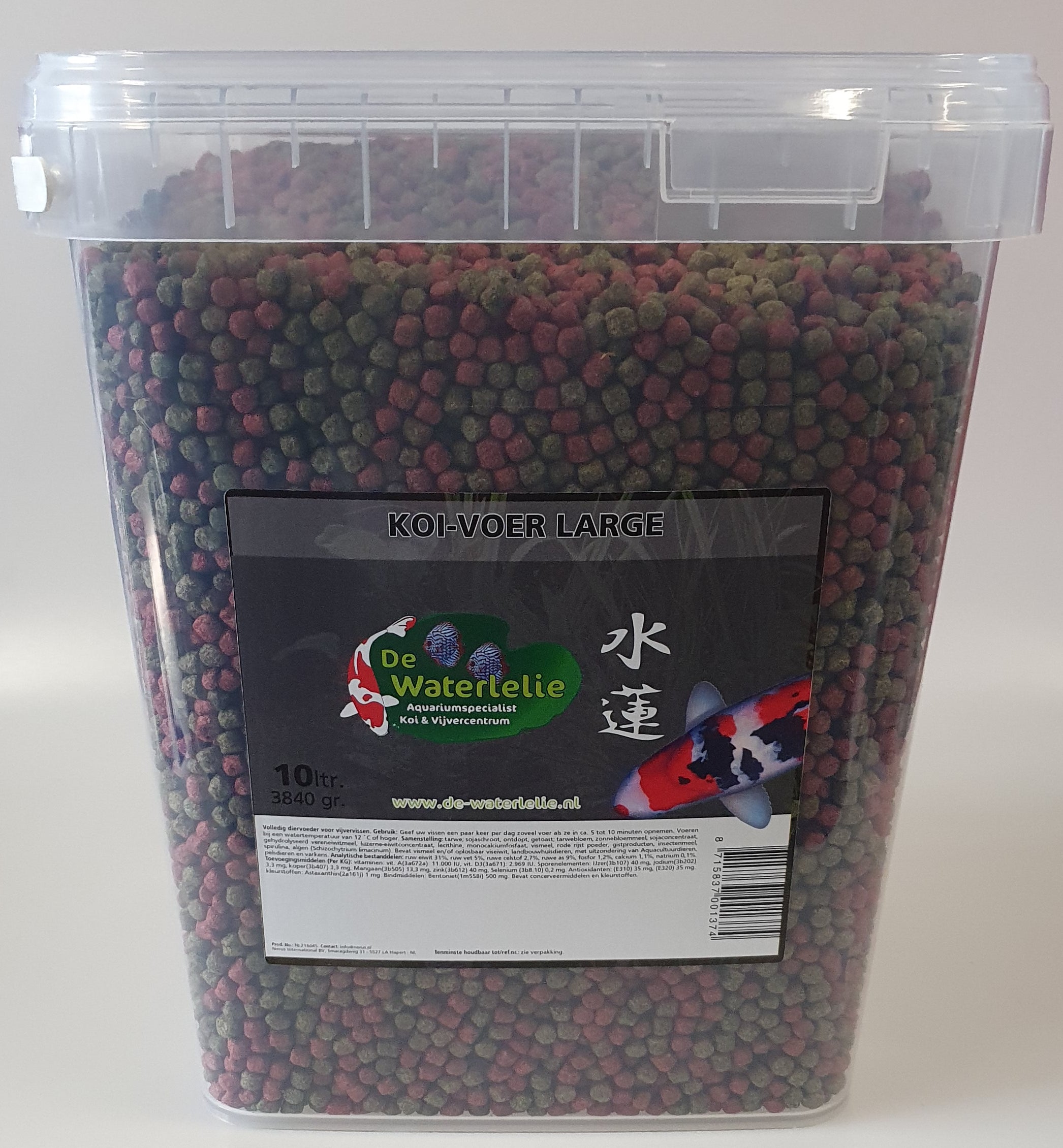 Koi Voer Large 6mm - 10L