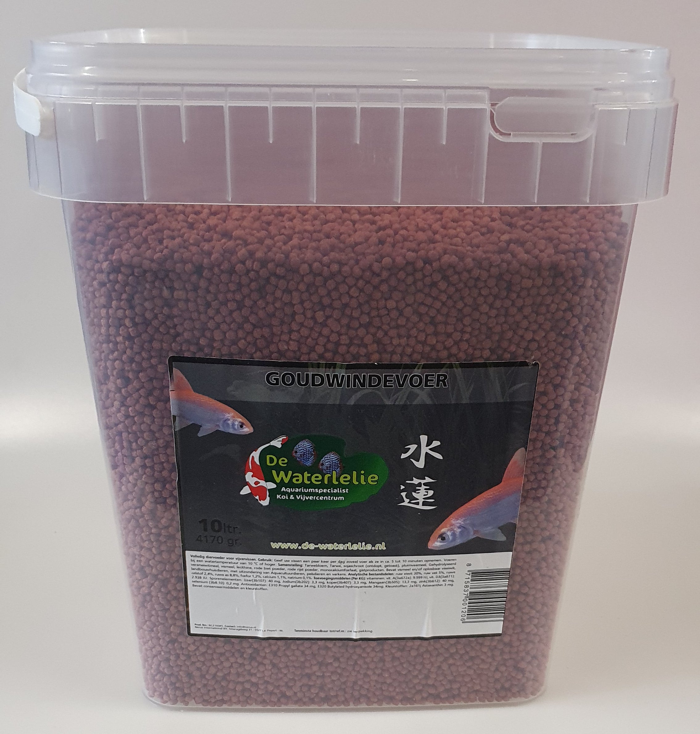 Goudwinde voer - 10L Vijvervoer