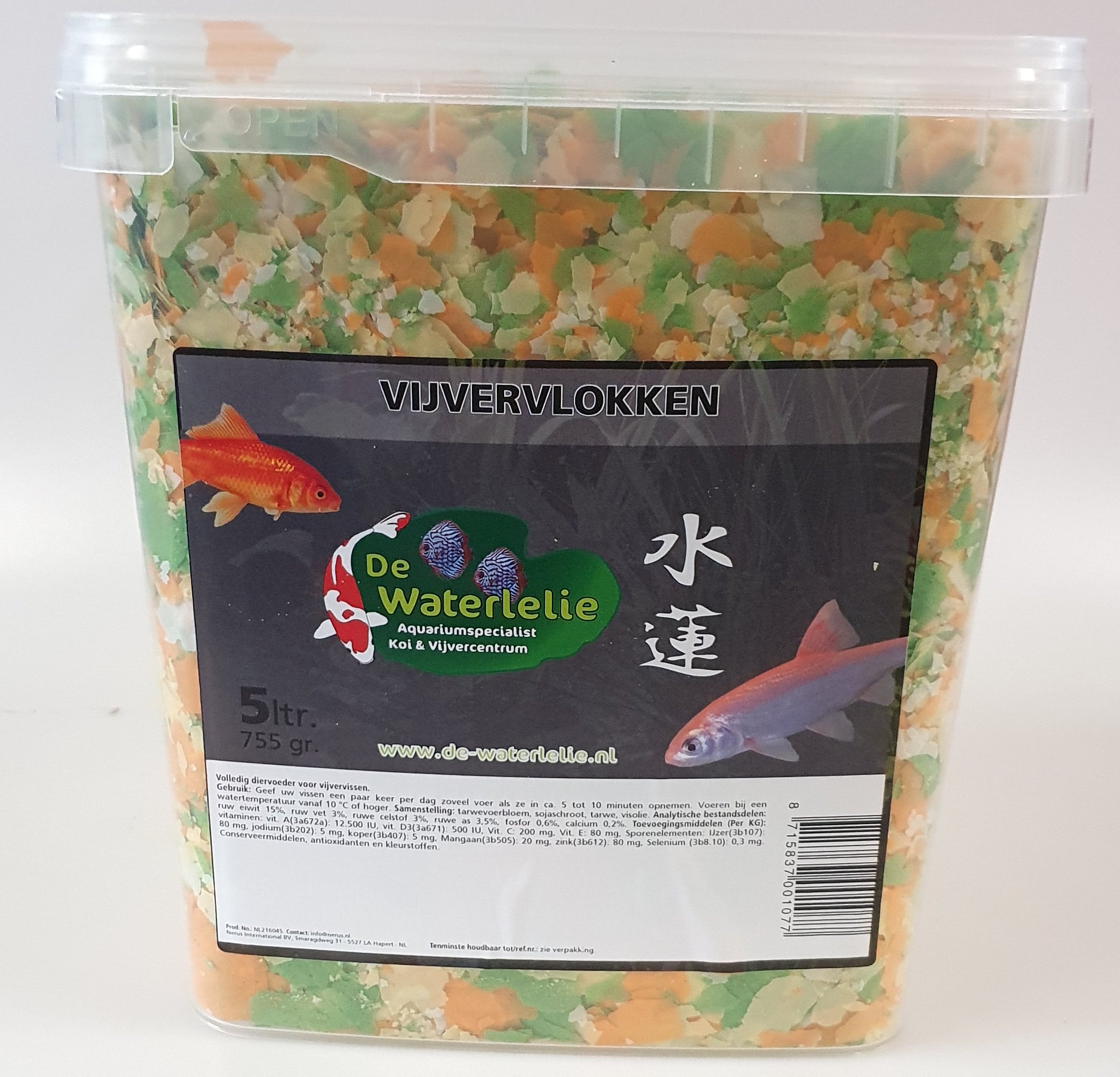 Vijvervlokken 5L - Vijvervoer