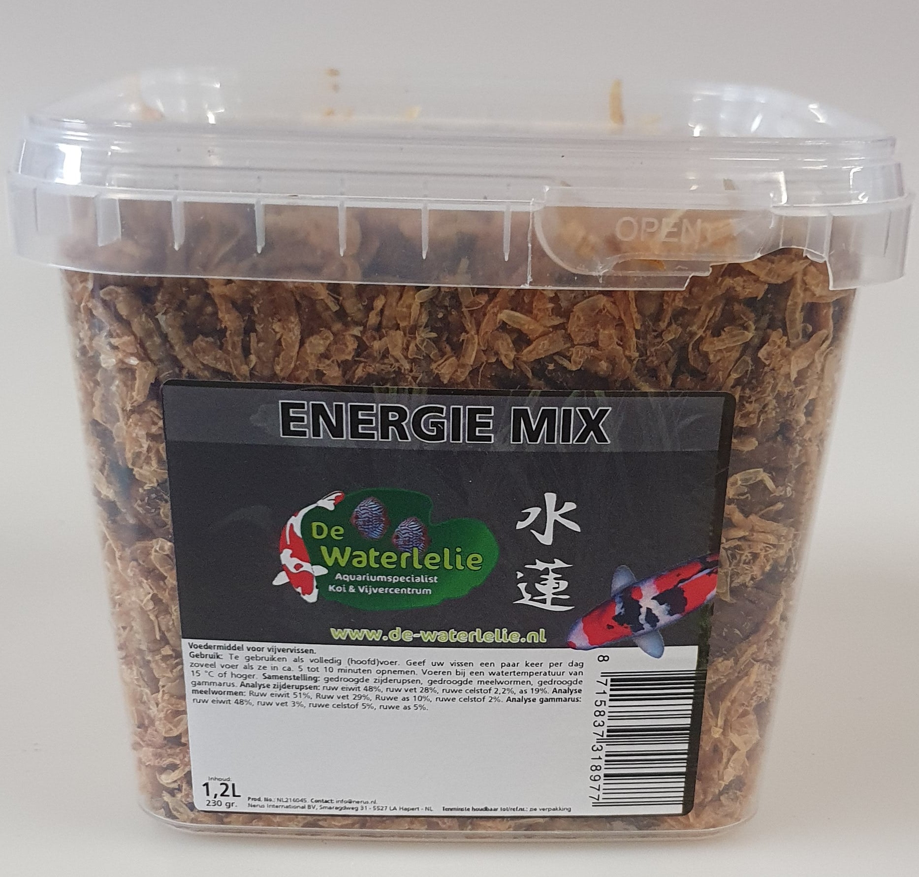 Energie Mix 1,2L - Vijvervoer