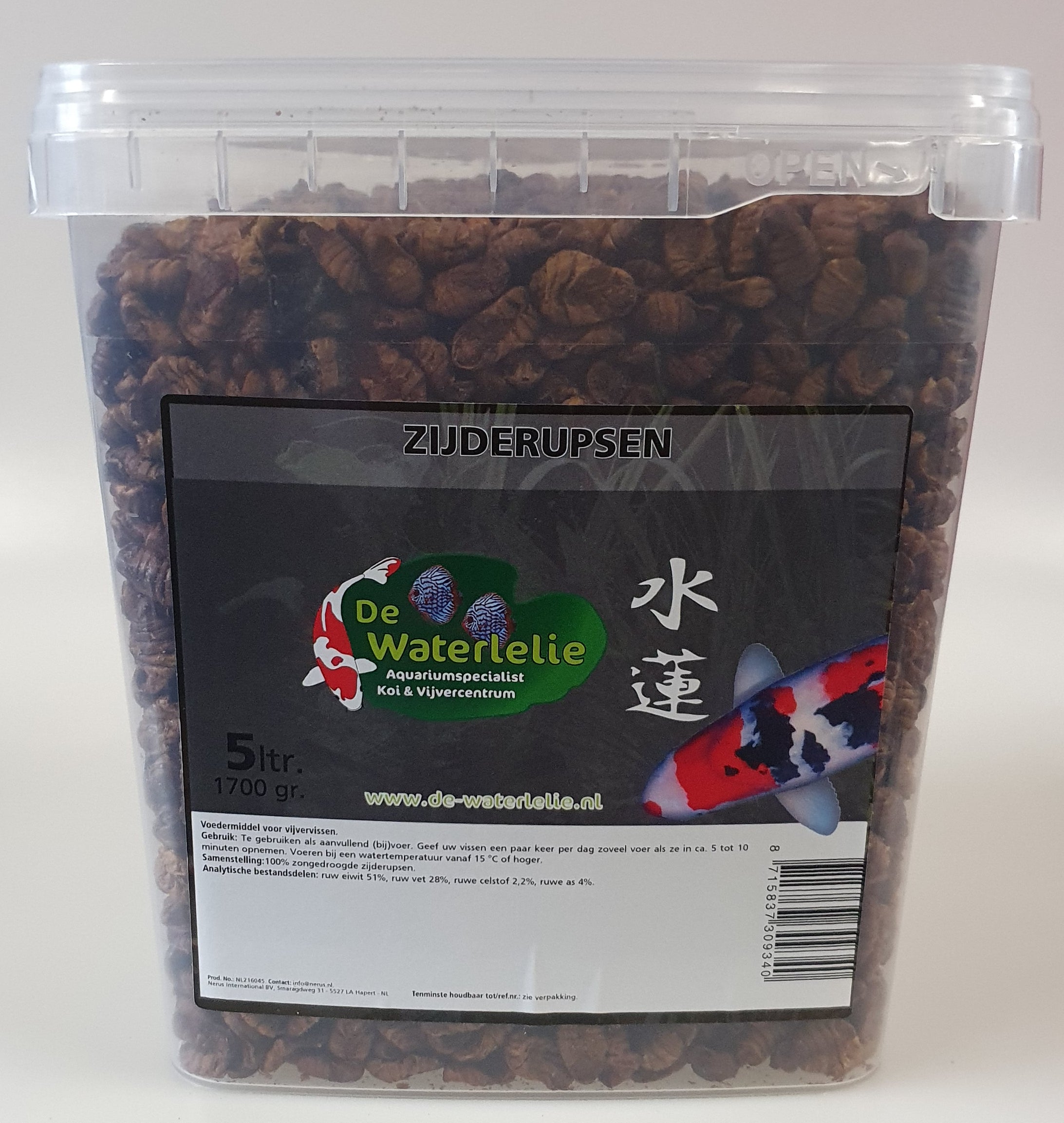 Zijderupsen 5L - 10mm