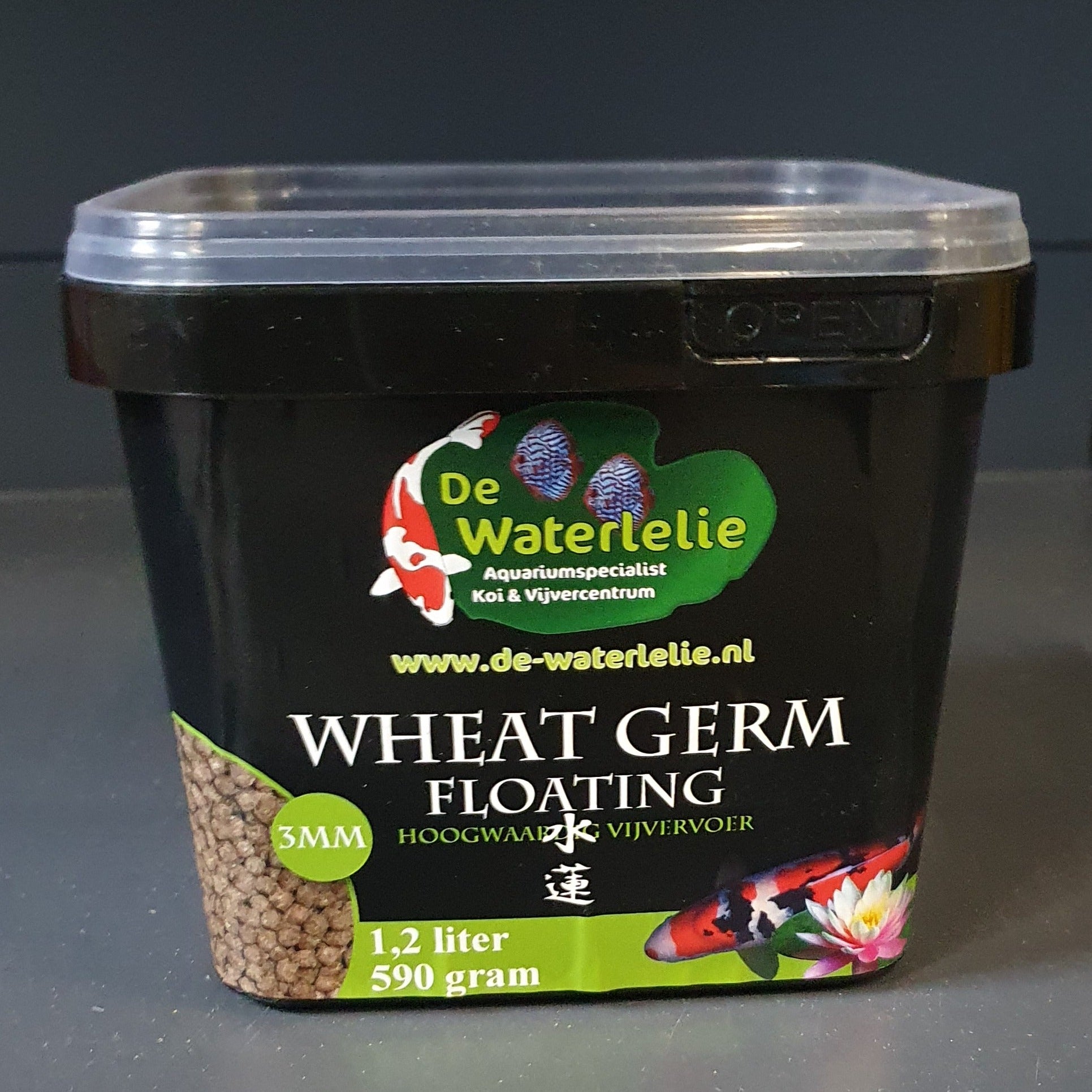 Wheat Germ Drijvend - 1,2 liter 590 gram - 3mm