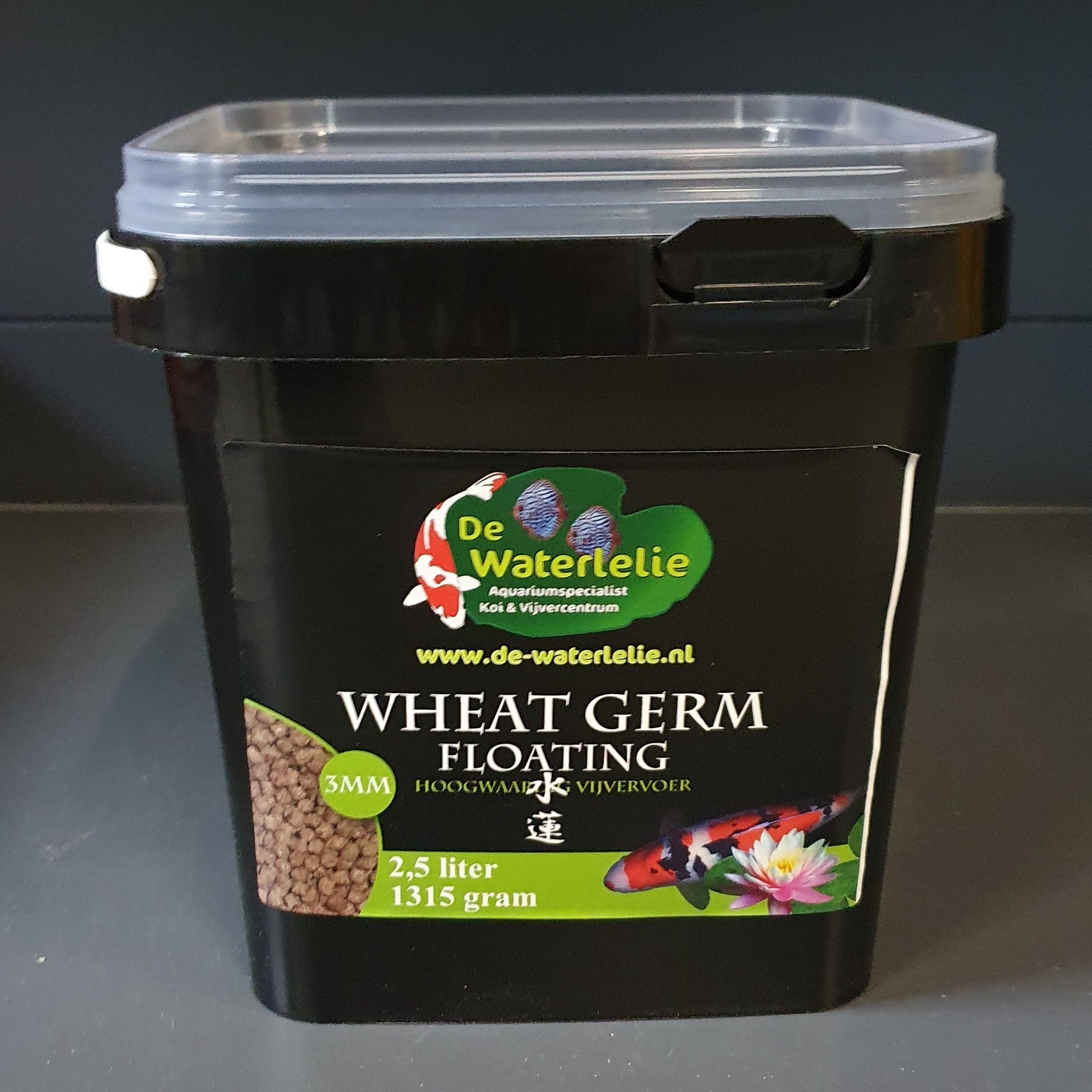 Wheat Germ Drijvend - 2,5 liter 1315 gram - 3mm