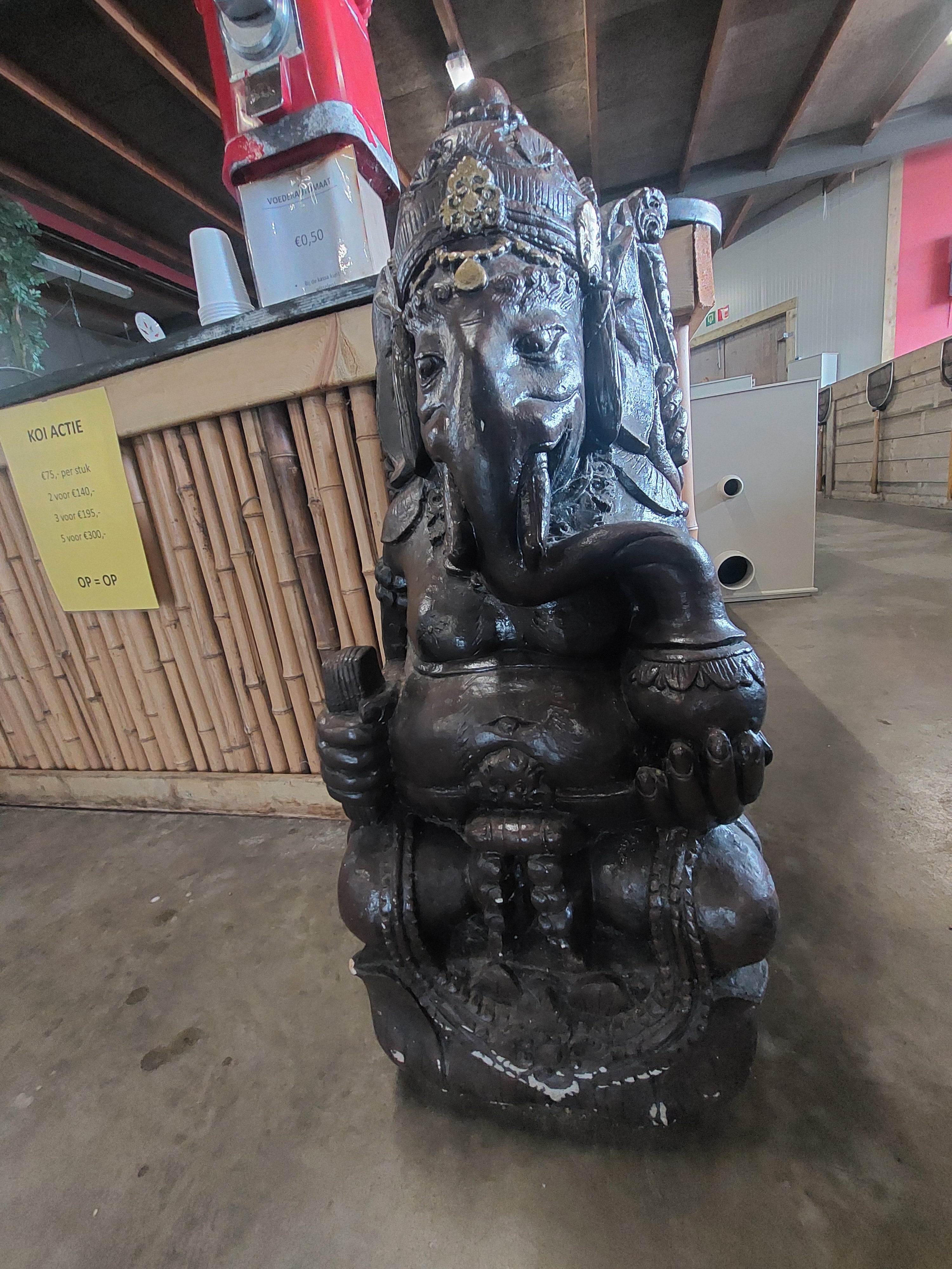 Olifant Beeld / Ganesha 70 x 30 - Géén Verzending