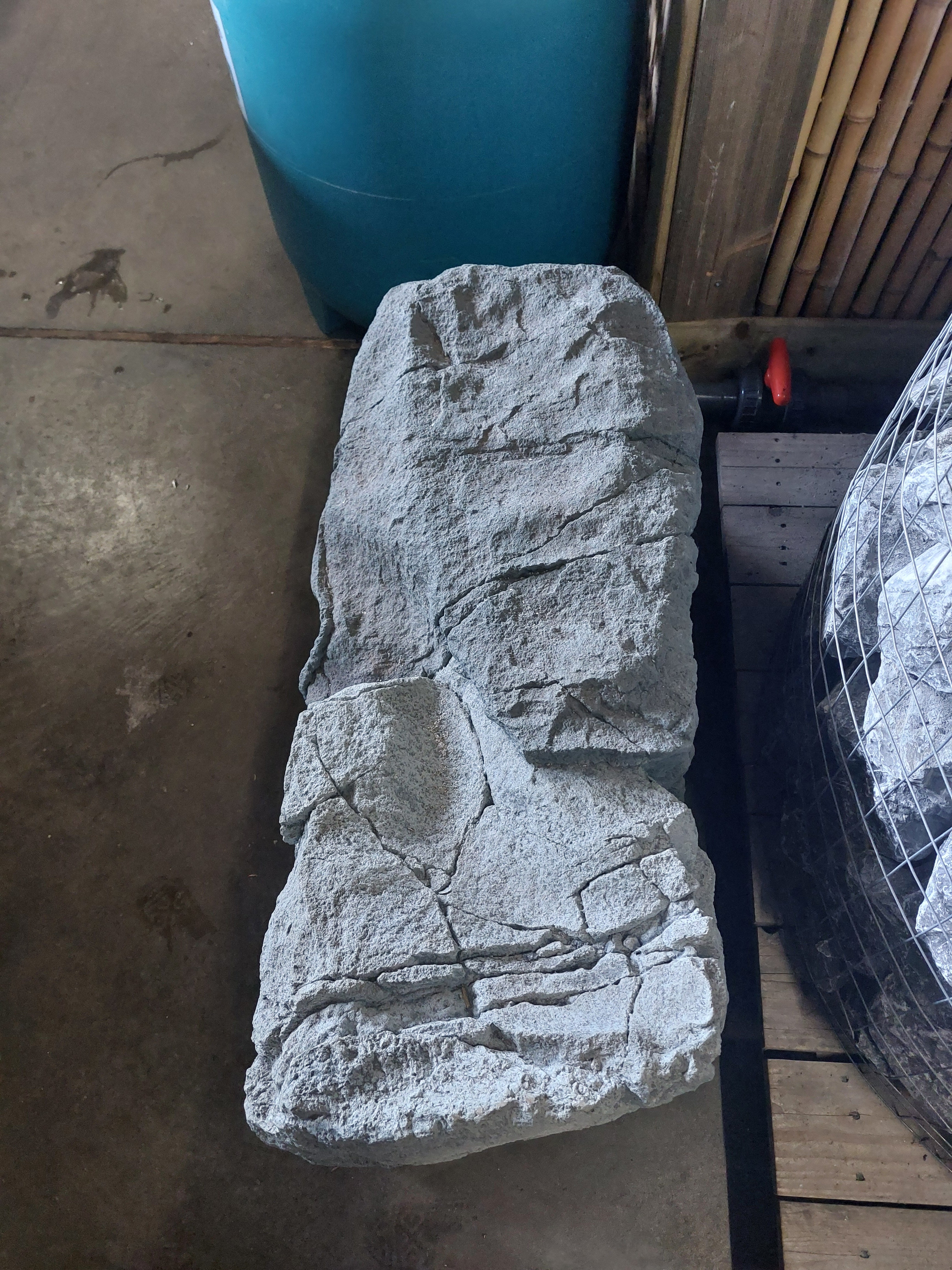 Decoratie Steen +/- 90 x 50 x 50