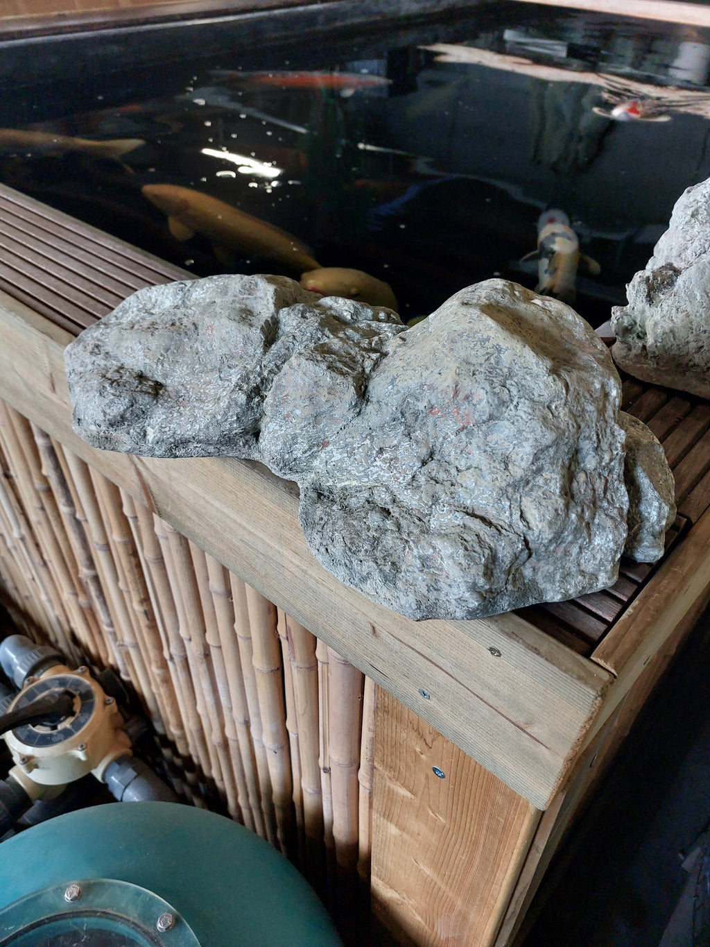 Vijverrand decoratie Steen