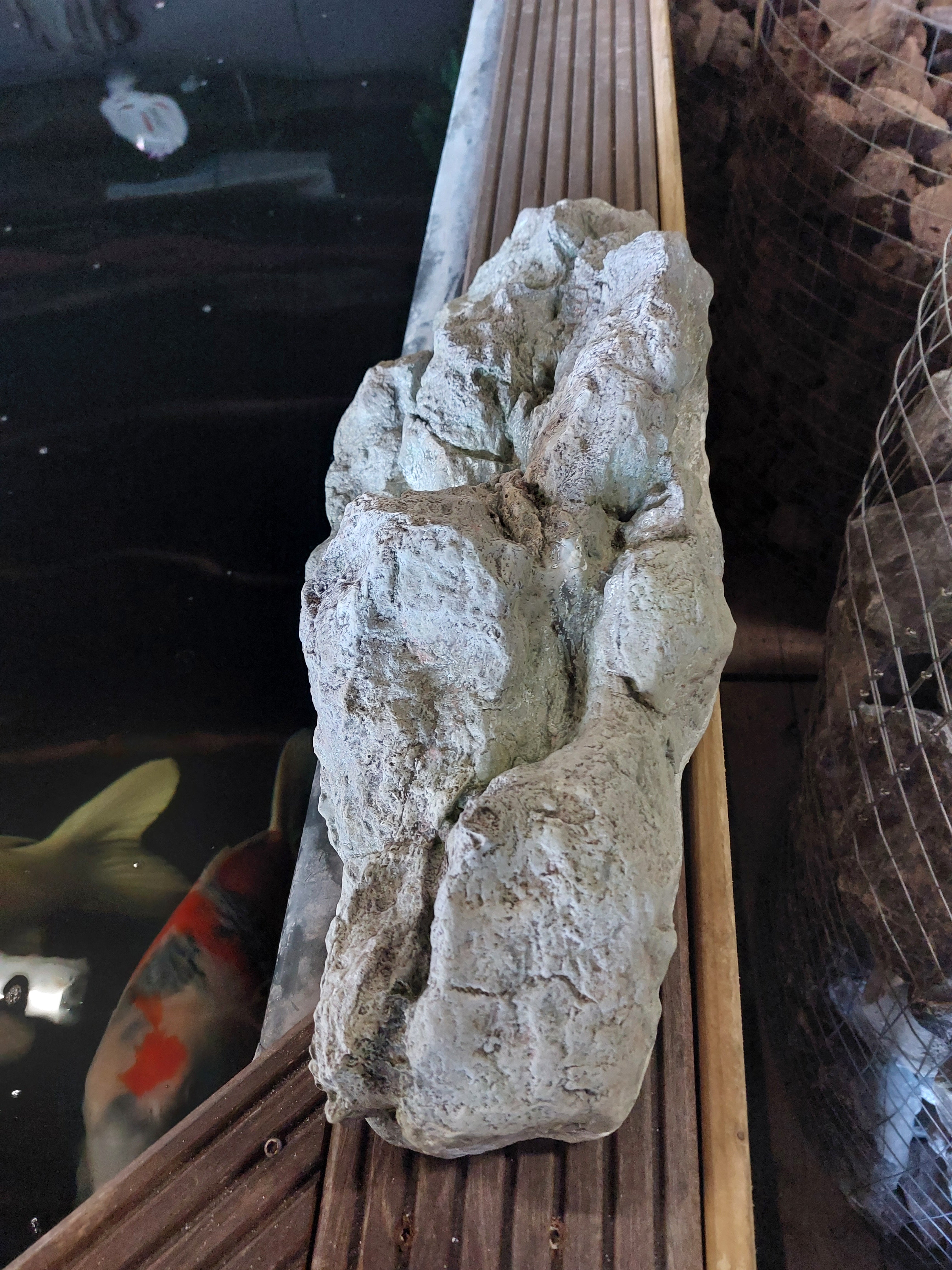 Vijverrand decoratie Steen