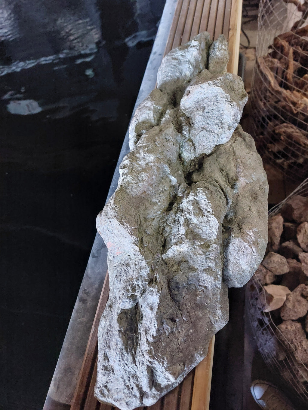 Vijverrand decoratie Steen