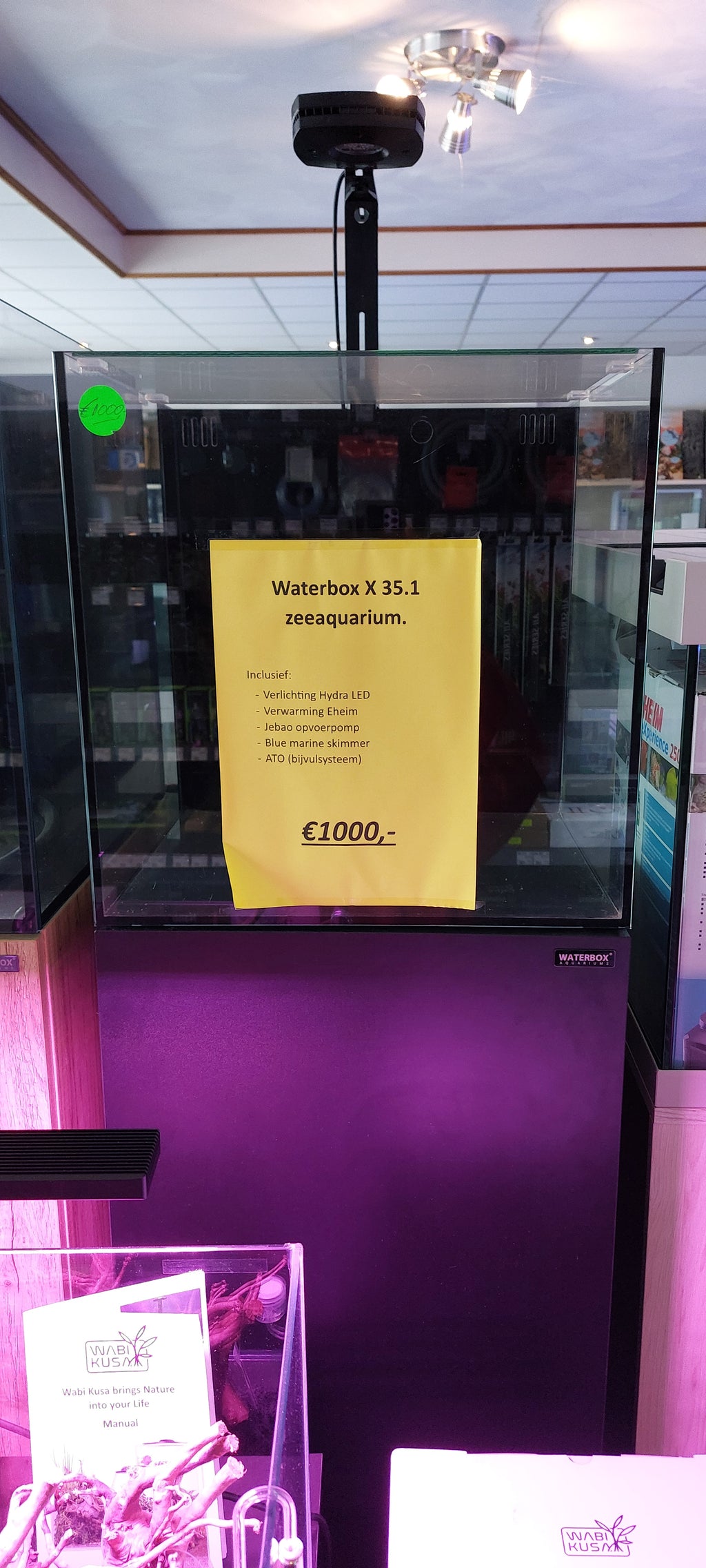 Waterbox X 35.1 - Meerwasseraquarium - Gebraucht