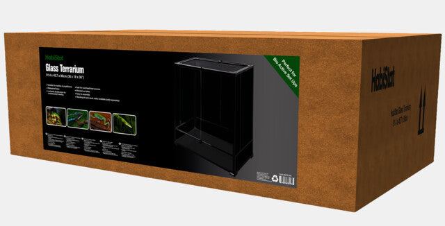 HabiStat Glasterrarium, flach verpackt, 91,4 x 45,7 x 90 cm