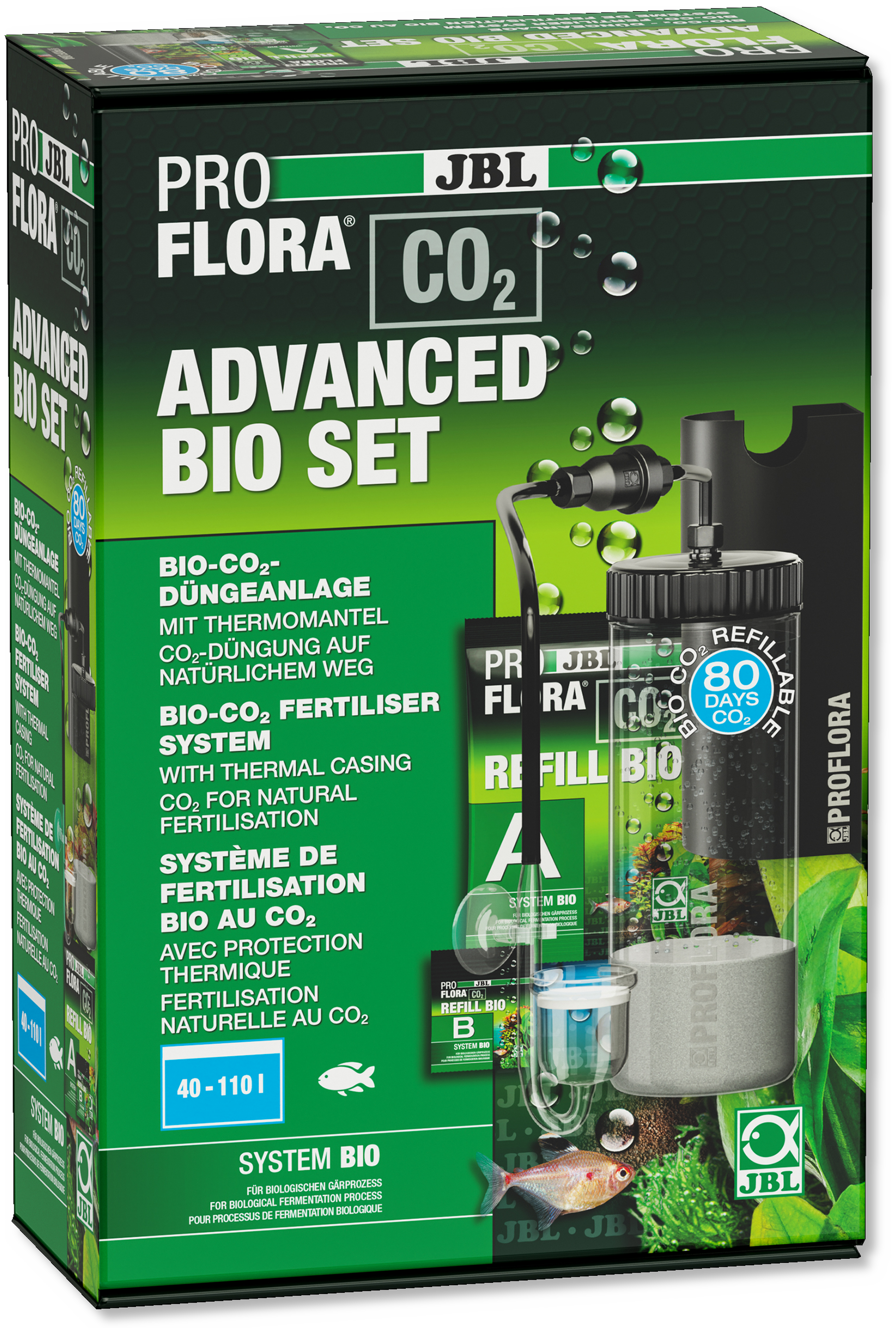 ProFlora Co2 Advanced Bio Set Bemestingsinstallatie