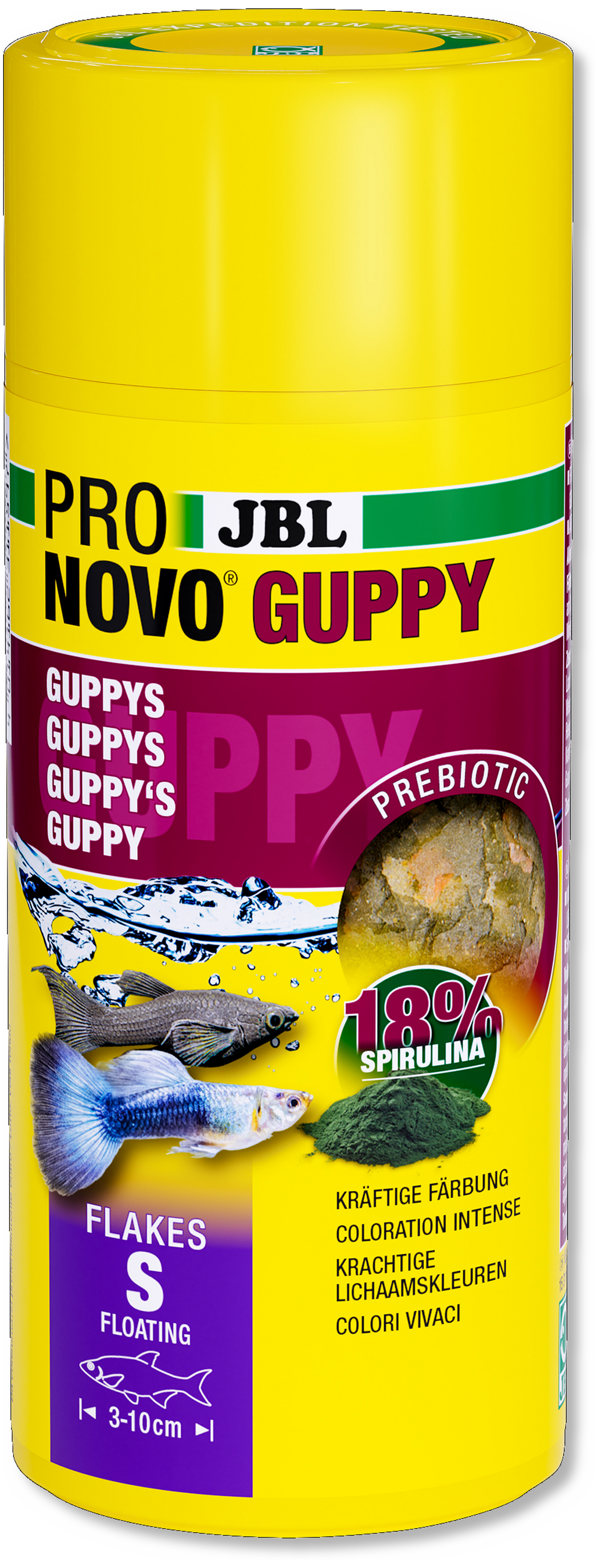 JBL ProNovo Guppy Flakes S - 250ml