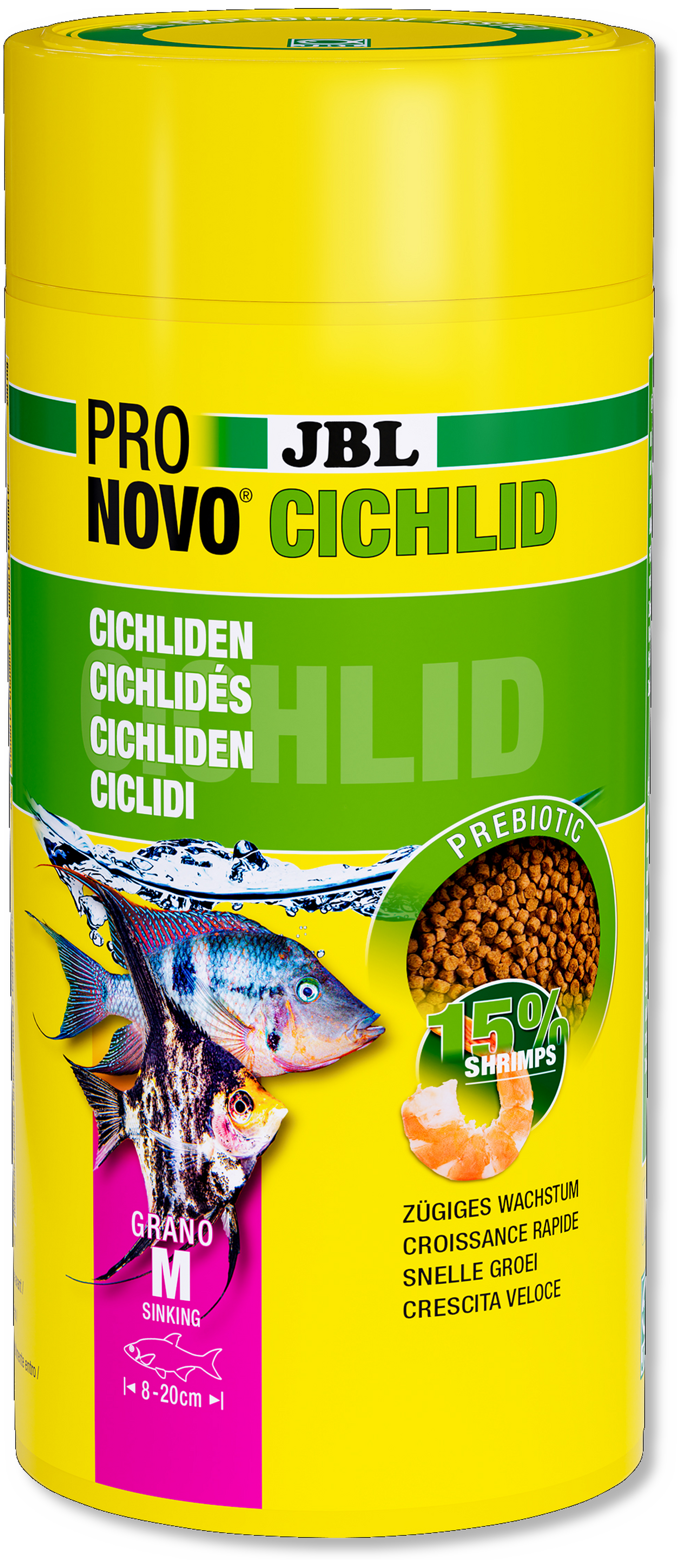 JBL ProNovo Cichlid Grano M - 1000ml Click