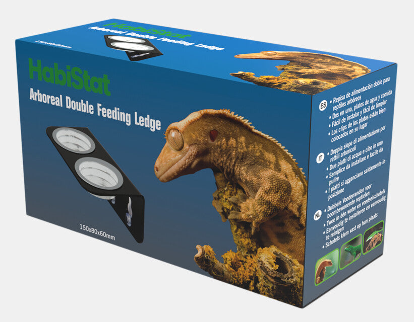 Habistat Dubbel Voerbakje Voor Boombewoners