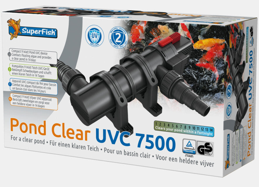 SuperFish Pond Clear UVC 7500 9W