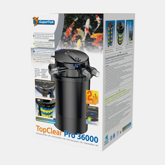 Superfish TopClear Pro 36.000 Filter + UVC 55W