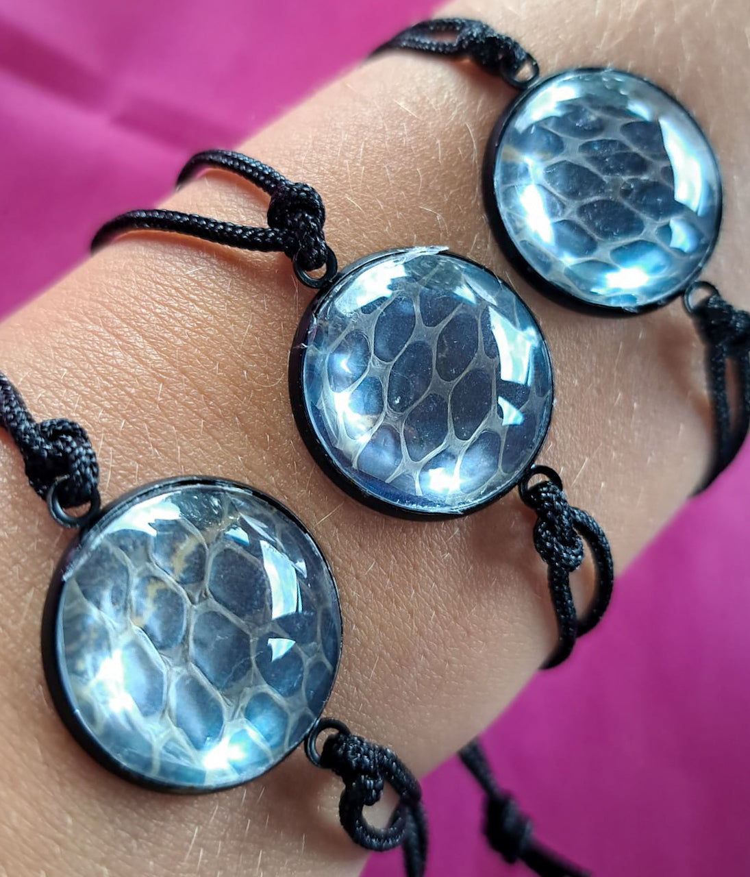 Snakeskin Bracelets - Slangenhuid Armbanden