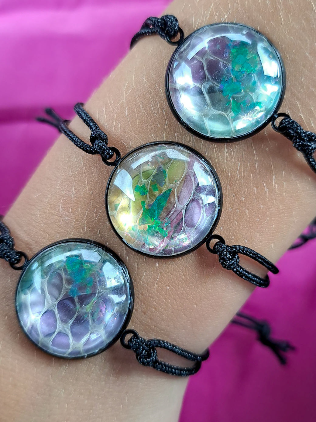 Snakeskin Bracelets - Slangenhuid Armbanden