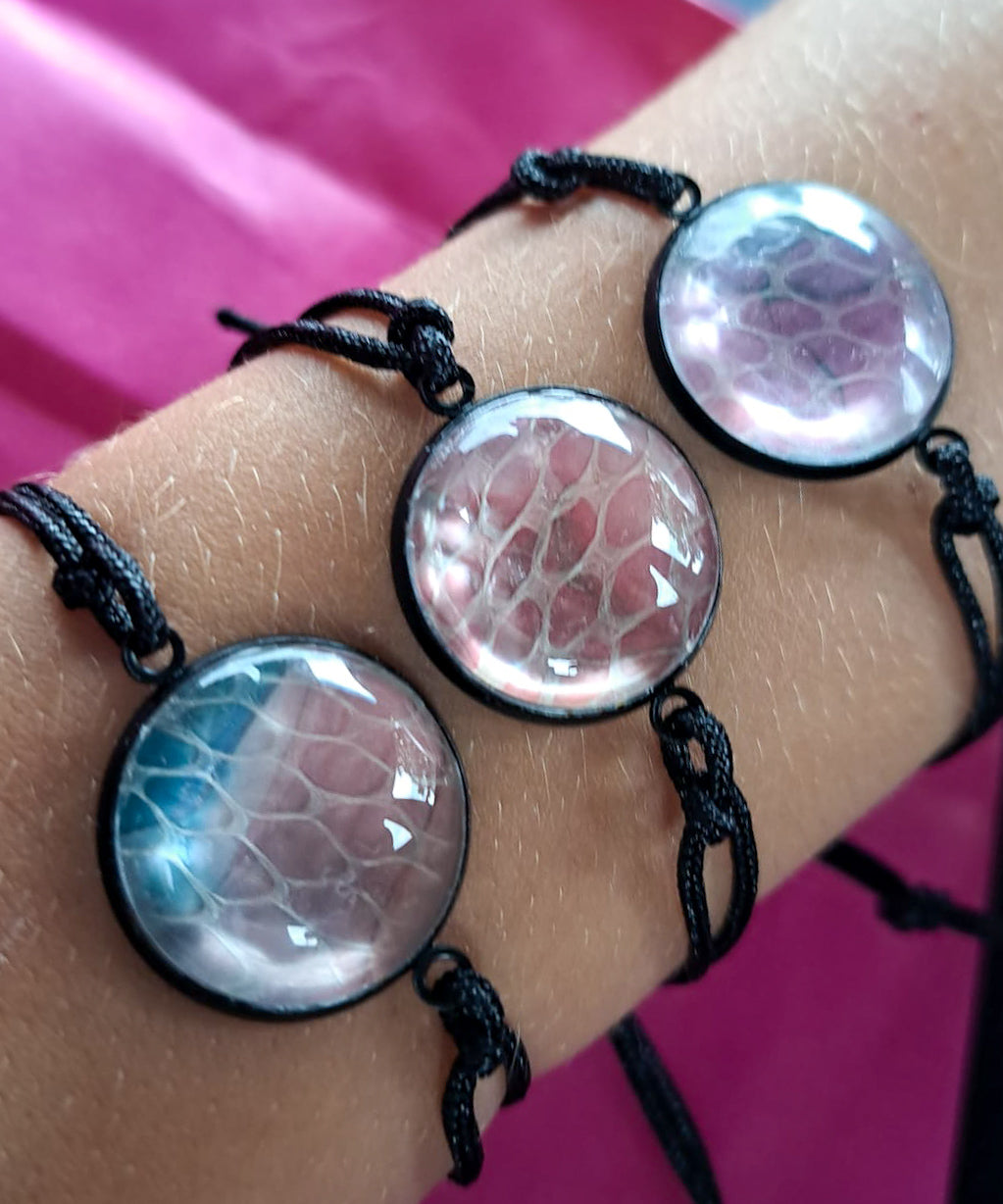 Snakeskin Bracelets - Slangenhuid Armbanden