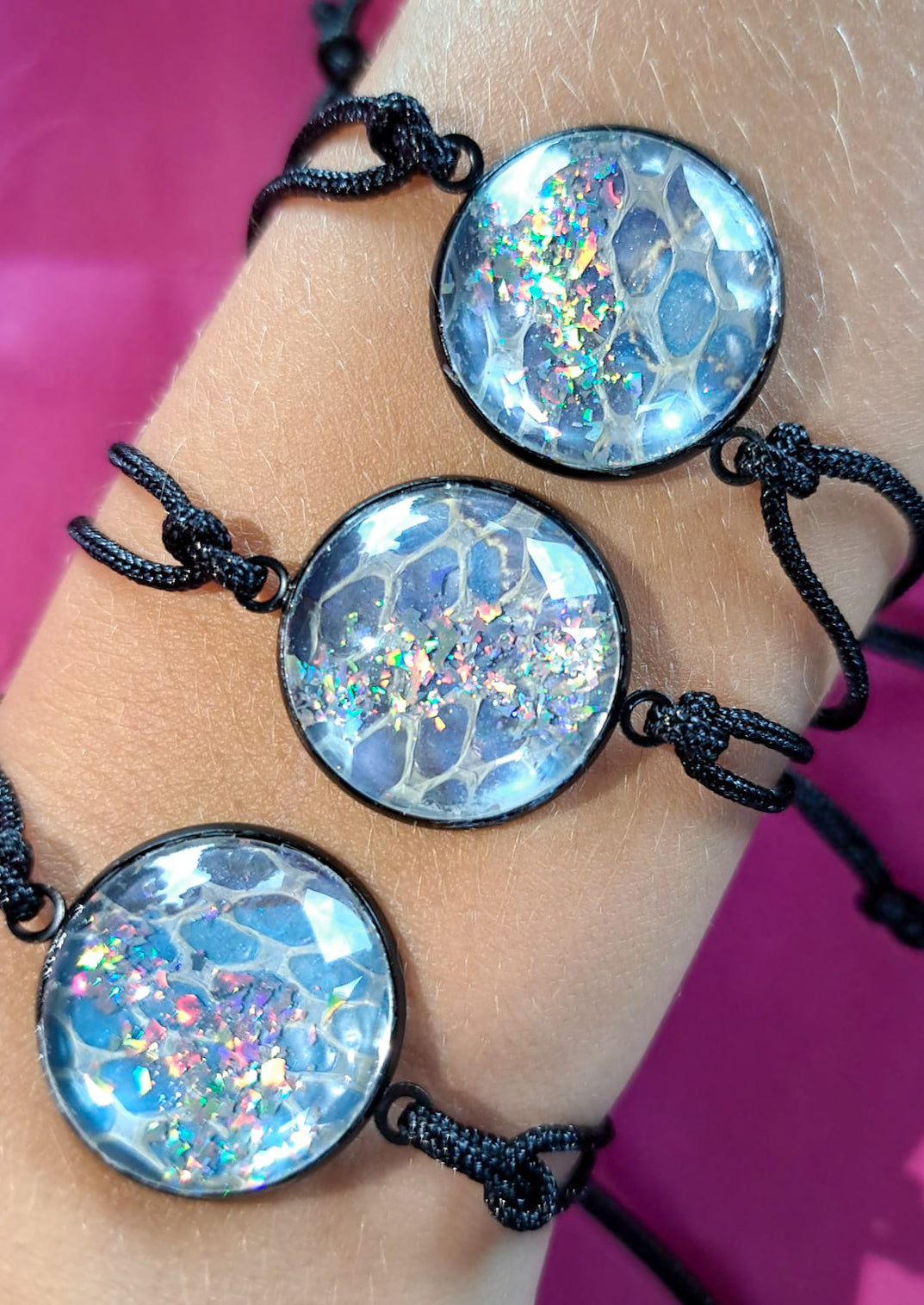 Snakeskin Bracelets - Slangenhuid Armbanden