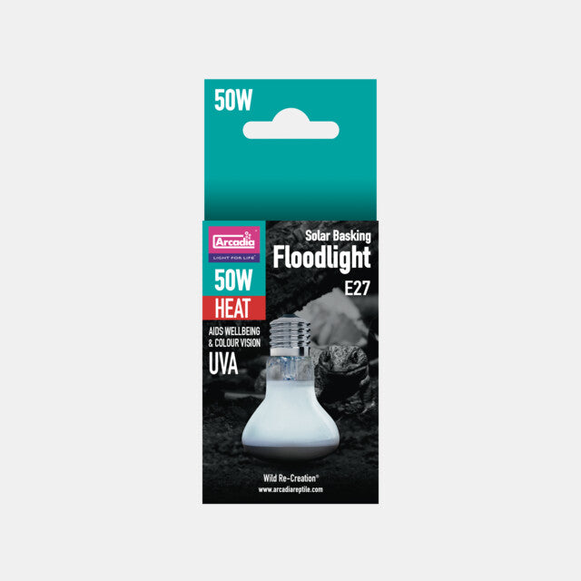 Arcadia Solar Basking Floodlight 50W