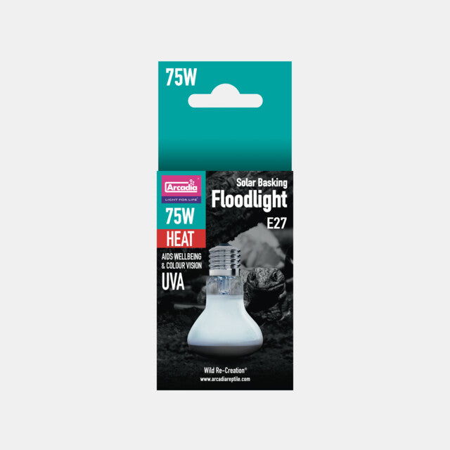 Arcadia Solar Basking Floodlight 75W