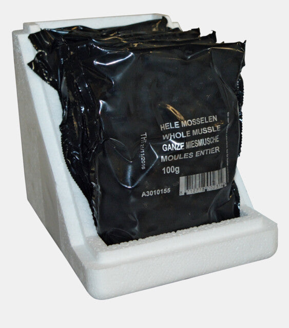 Mosselen Heel 100gr Mini-grip zak