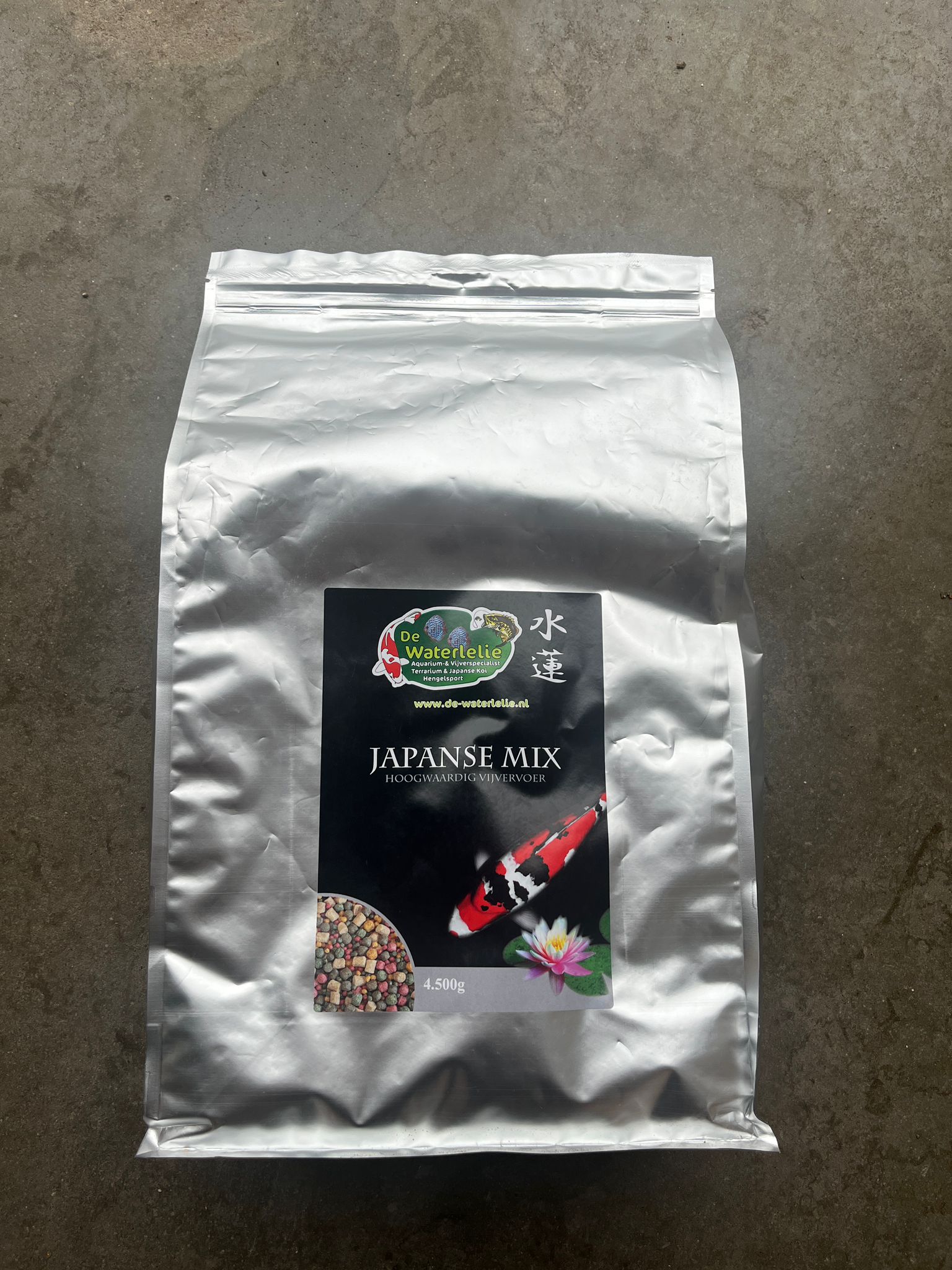 Japanse Mix 3/6mm - 10L Vijvervoer