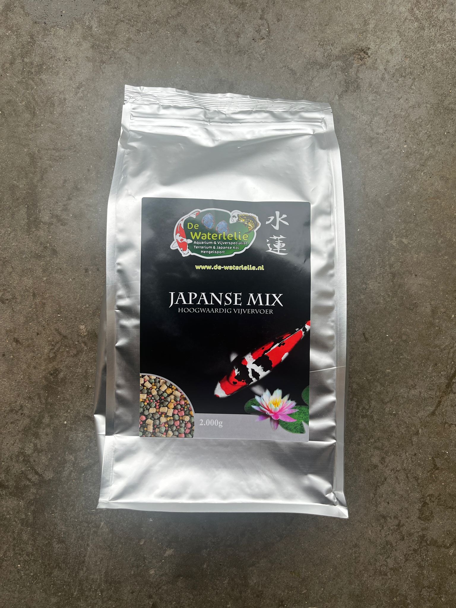Japanse Mix 3/6mm - 5L Vijvervoer