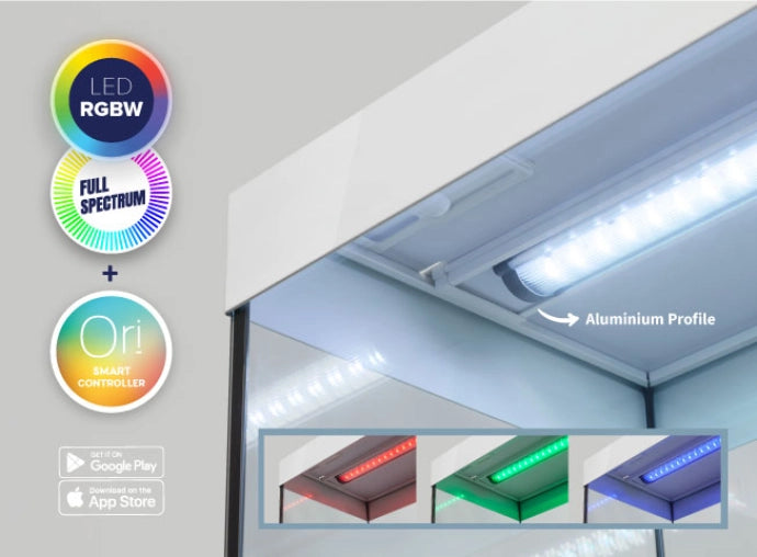 Aquatlantis Sublime 200X70 Ultra RGBW Biobox aquarium set