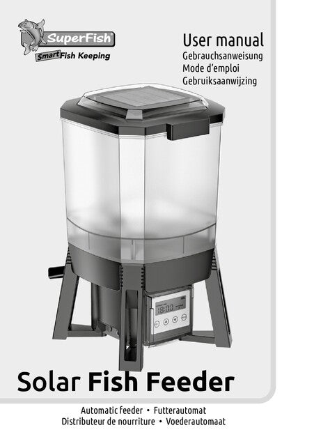 Superfish Solar Feeder - Voederautomaat Vijver