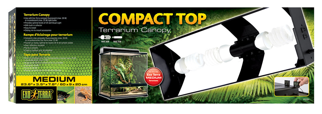 Exo Terra Compact Top Terrariumlichtkap 60cm M