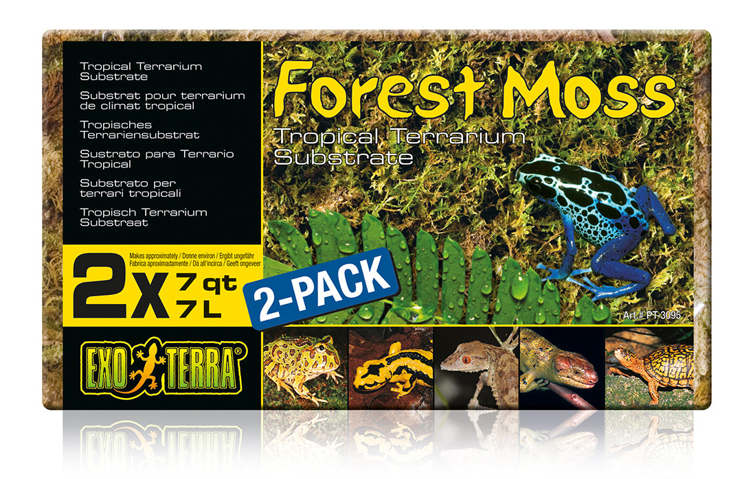 EX Forest Moss Terrarium Substraat Dubbelpak 500Gr / 7L