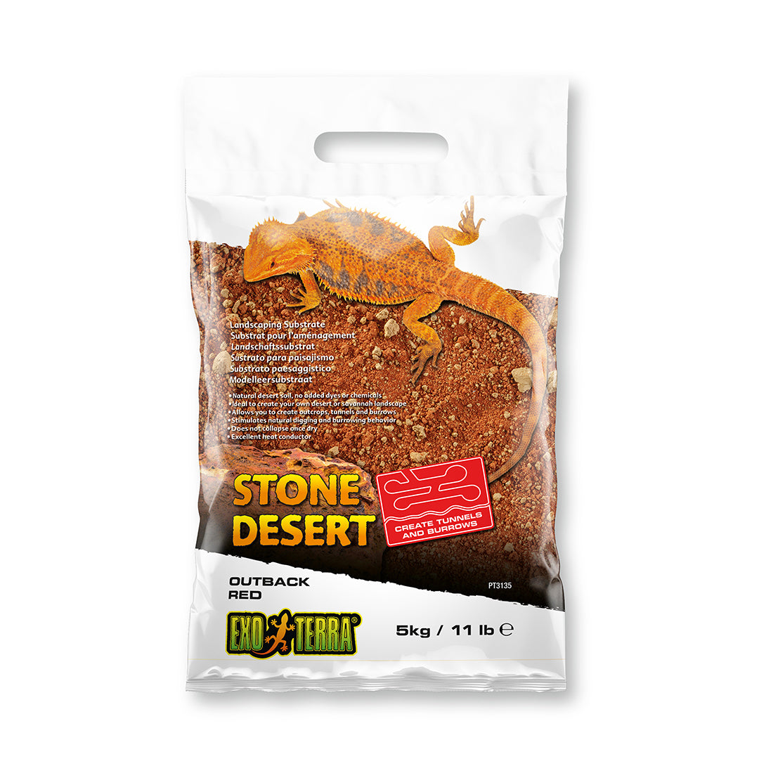EX Stone Desert Substraat Outback 5kg Rood
