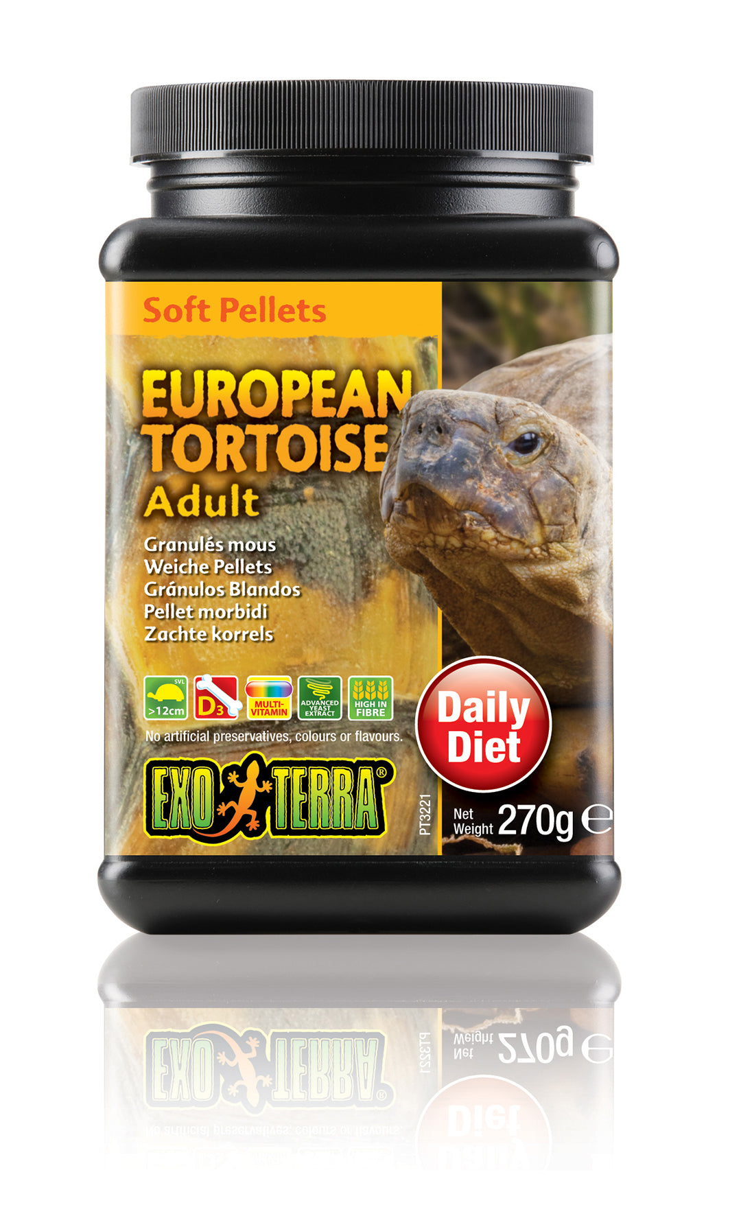 Soft pellets Volwassen schildpad 270g