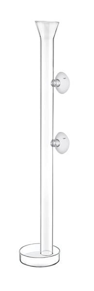 HS Aqua Glazen Voederplaat + Voederbuis 30 cm