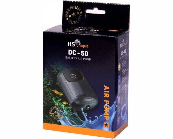 HS AQUA Luchtpomp DC-50