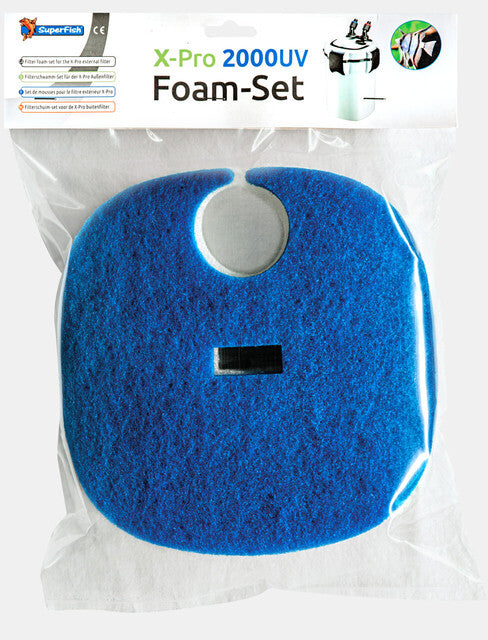 Superfish X Pro 2000 UV Schuim Set 3 stuks