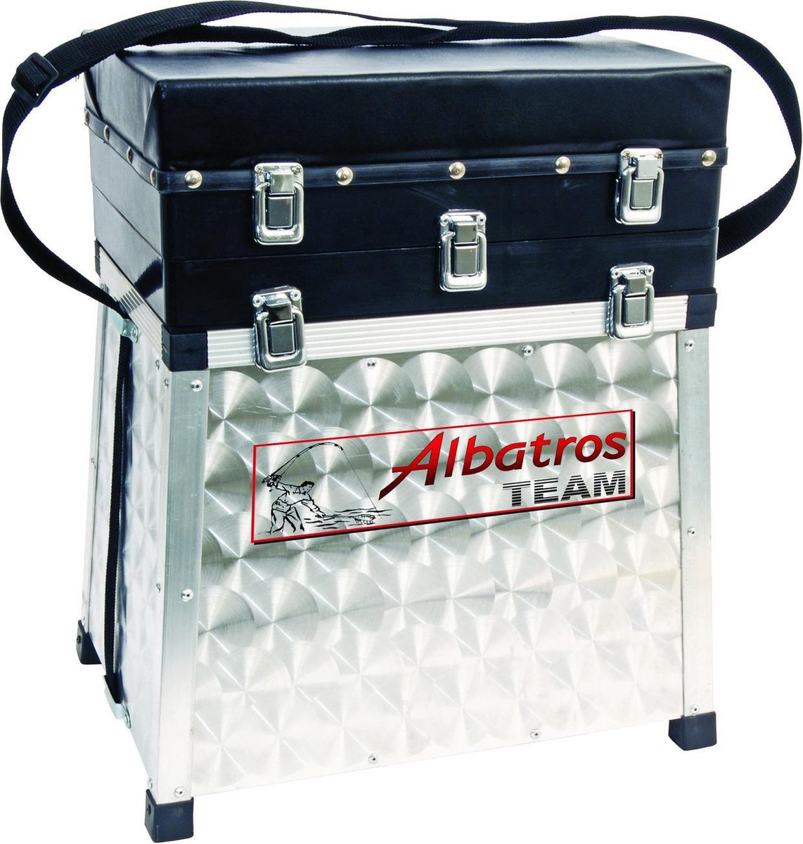 Albatros Zitmand Aluminium 2 ladig ABS - 37x26x40 cm