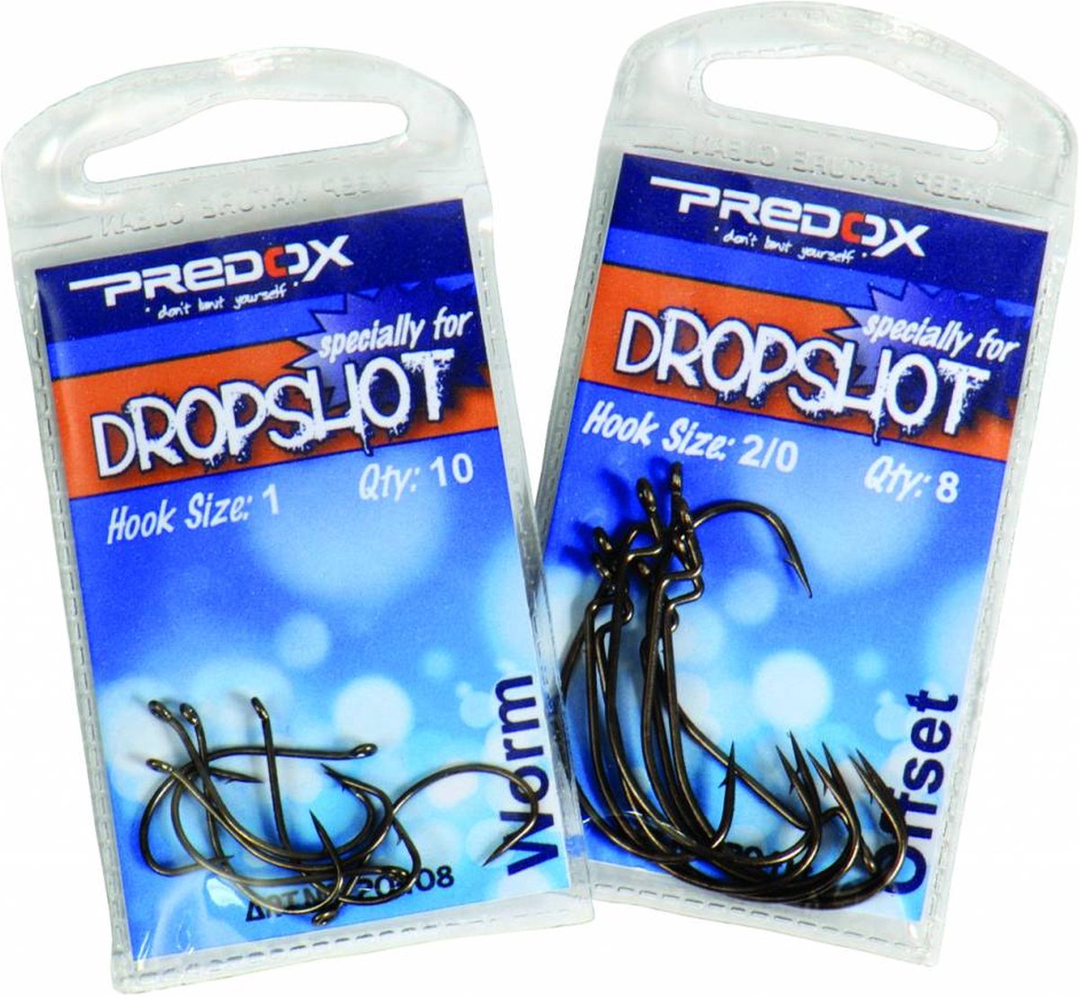 PREDOX Dropshot Worm Hooks - Maat 2