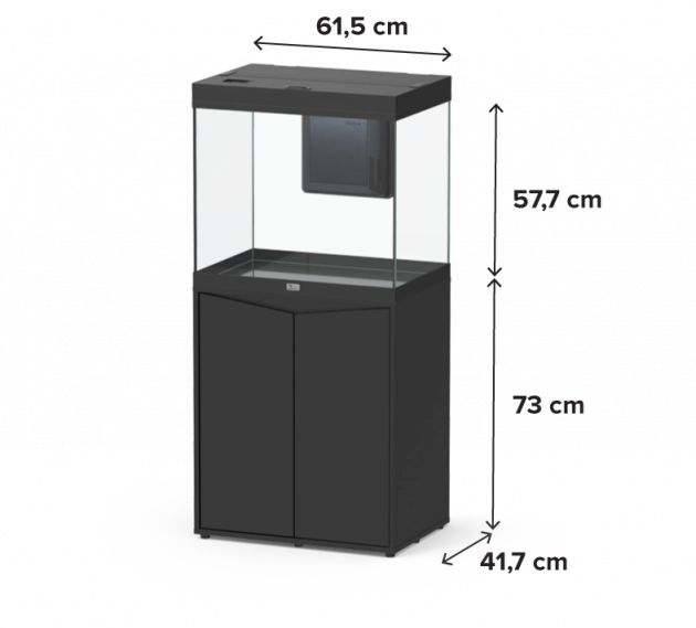 Aquatlantis Meubel - Volga 120 Zwart