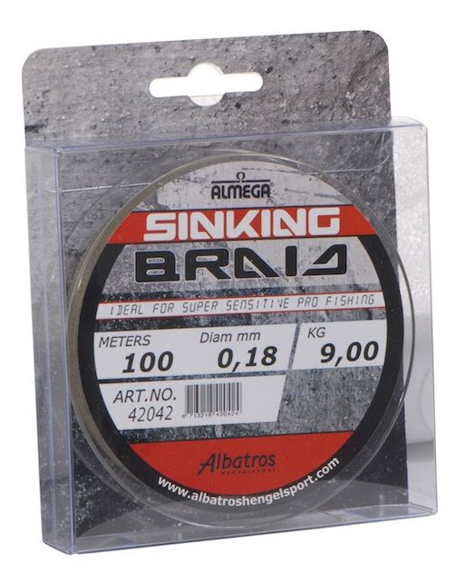 Albatros Almega Sinking Braid 0,12mm / 100m