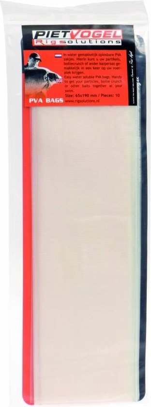 RigSolutionss PVA Zakjes - 7x20cm 10st