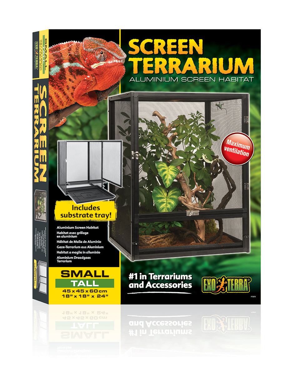 Exo Terra Aluminium Draadgaas Terrarium XS 45x45x60CM